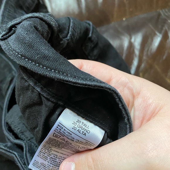 Black Old navy rockstar super skinny jeans - Picture 4 of 5